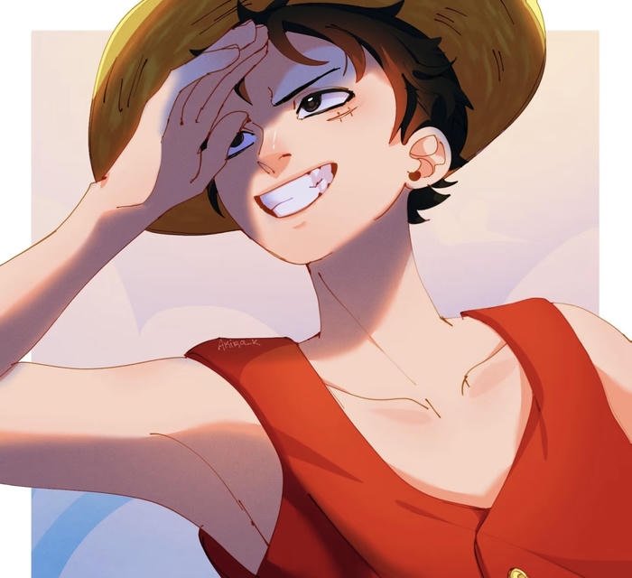 hình ảnh luffy dáng vẻ tự nhiên