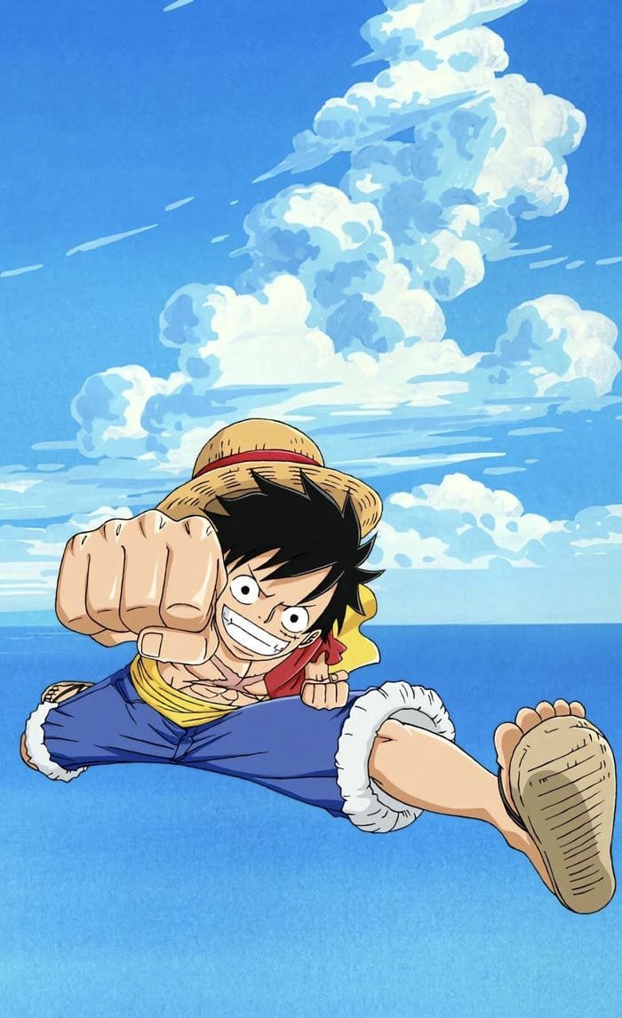 hình ảnh luffy xuất hiện nổi bật