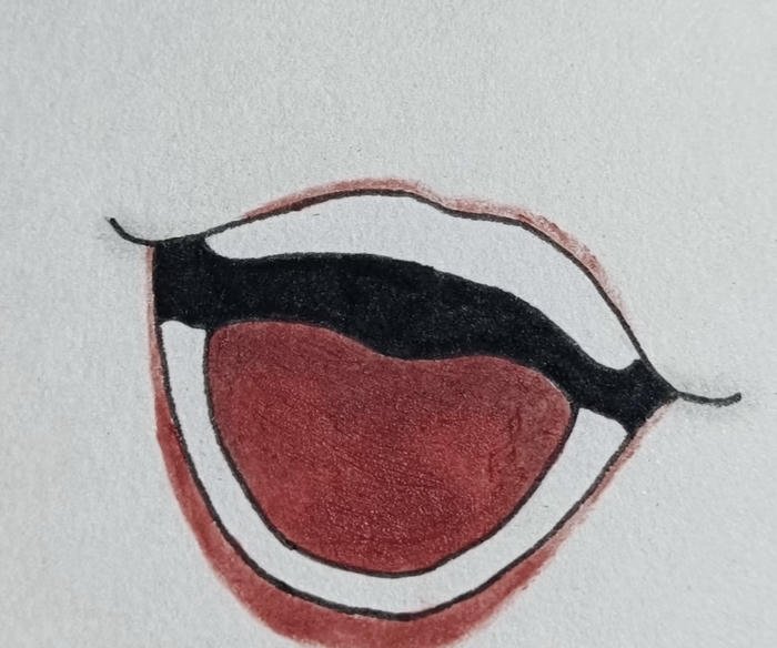 hình ảnh miệng anime cảm xúc tự nhiên