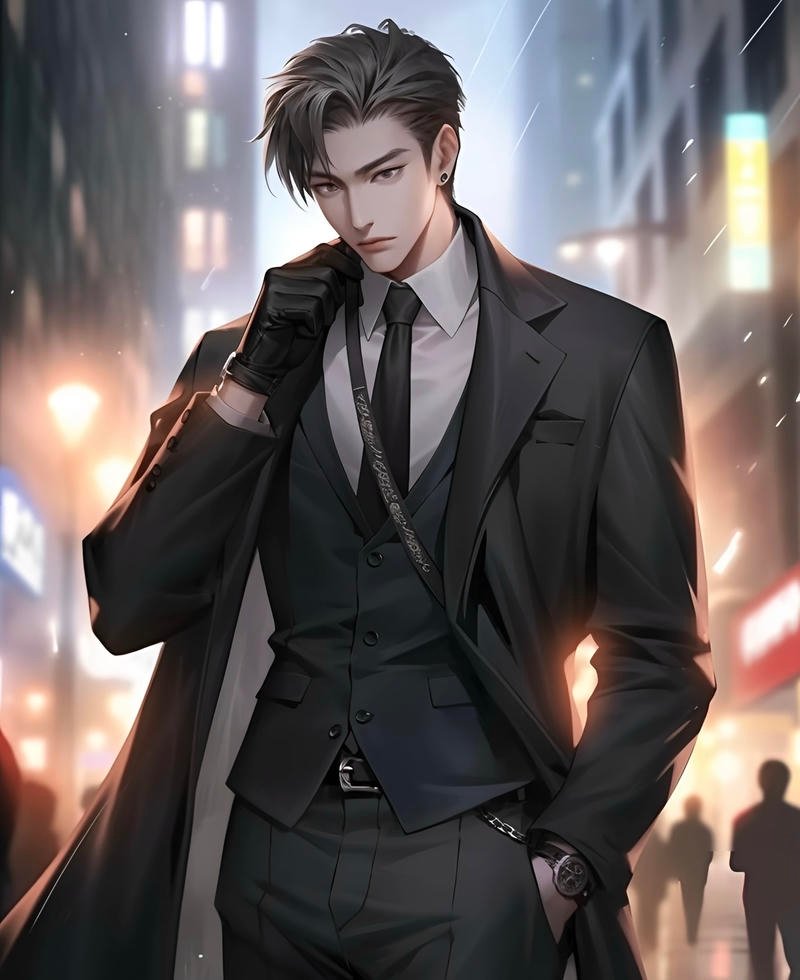 hình ảnh nam ngầu anime chất