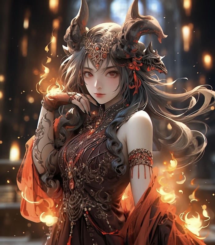 hình anime ác quỷ lạnh lùng đẹp