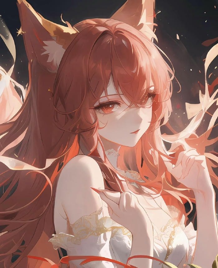 hình anime hồ ly nhìn mới mẻ