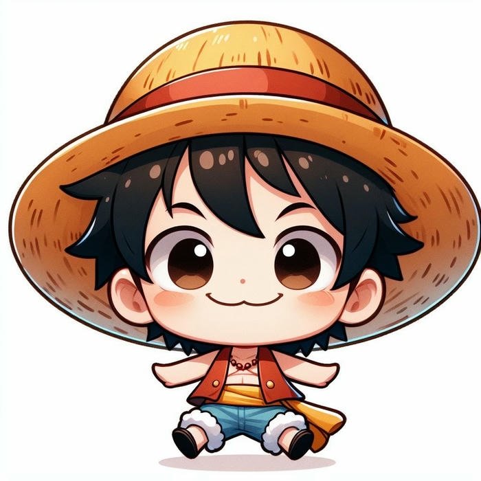 luffy mũ rơm đầy năng lượng