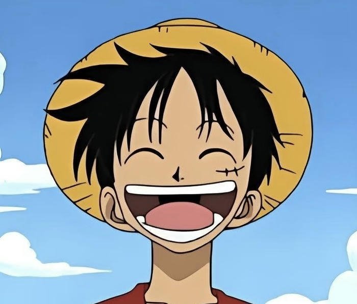 luffy tạo ấn tượng vui nhộn
