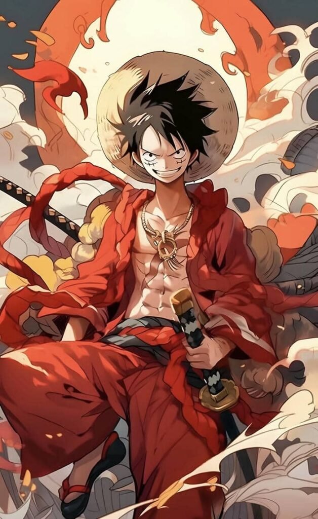 luffy xuất hiện với thần thái mạnh