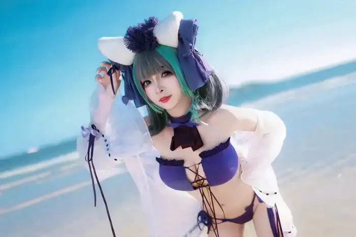 mặc bikini cosplay gái xinh nóng