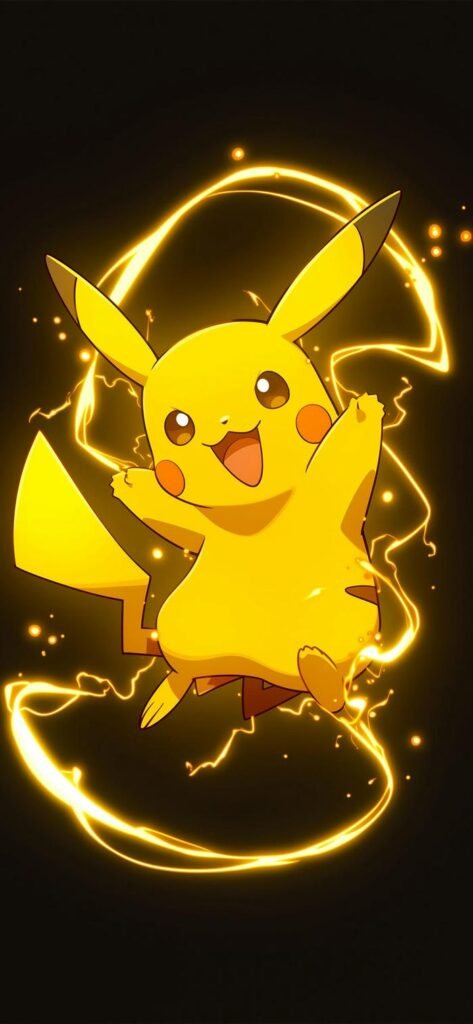 pikachu mang vẻ ngoài vui nhộn