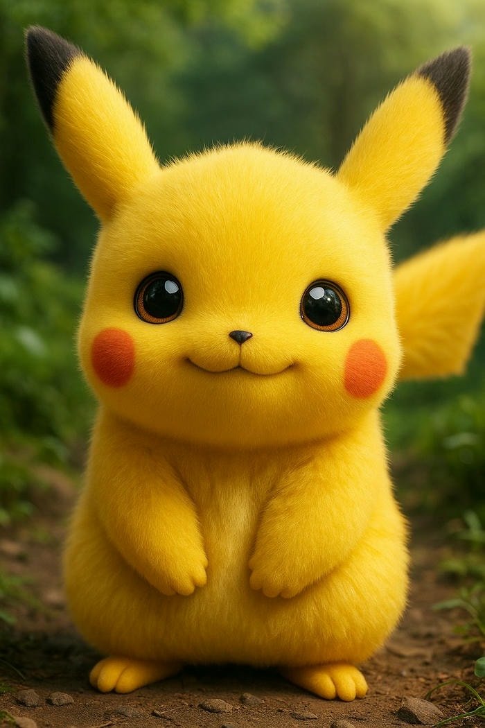 pikachu tạo cảm giác gần gũi