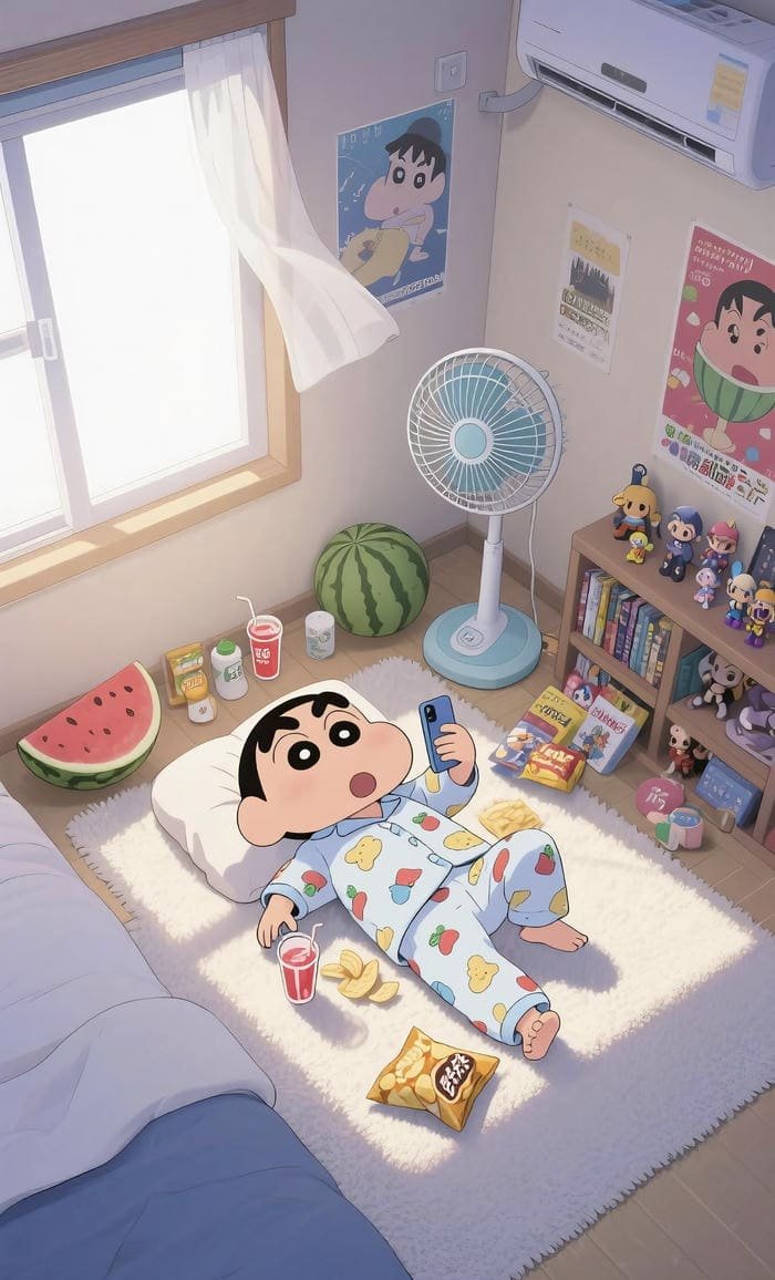 shin cậu bé bút chì biểu cảm hài