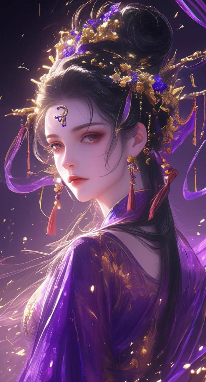 Ảnh anime 3d ánh mắt cuốn hút