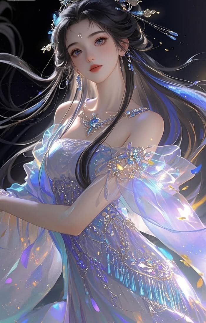 Ảnh anime 3d dáng đẹp uyển chuyển