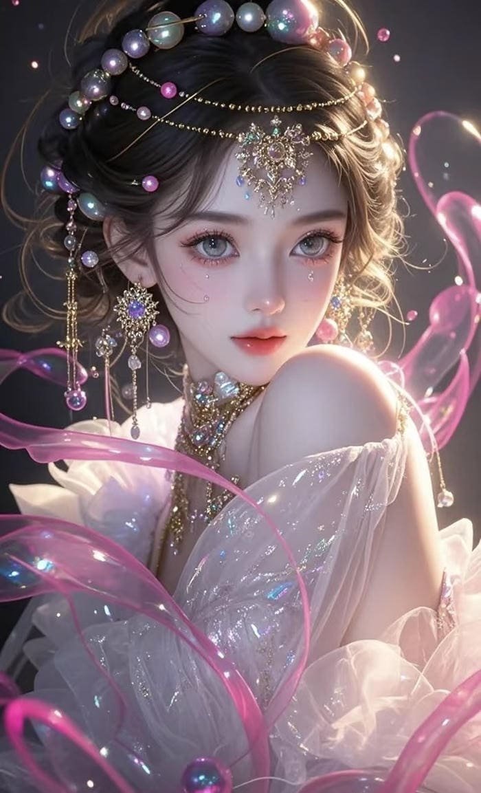 Ảnh anime 3d gương mặt đáng yêu