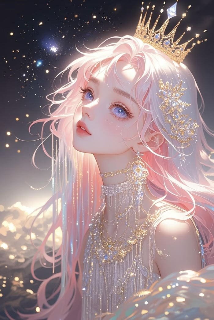 Ảnh anime 3d nét mặt trong trẻo