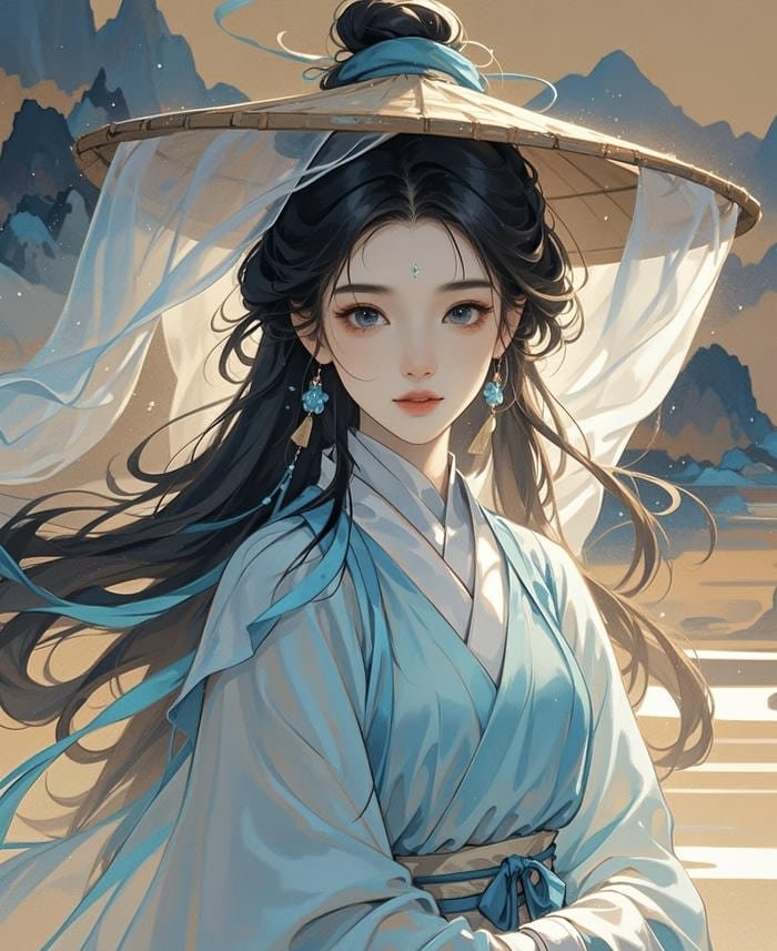 Ảnh anime cổ trang cảm giác yên bình