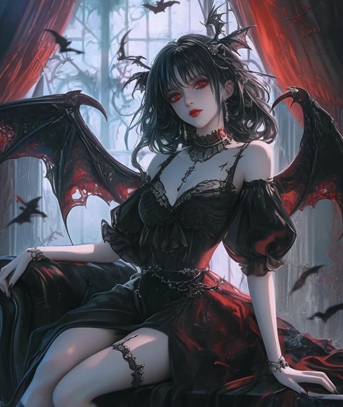 Ảnh ma cà rồng anime tĩnh tại thanh bình