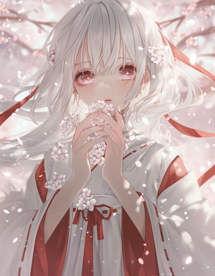 Anime hoa anh đào đẹp khiến lòng xao xuyến