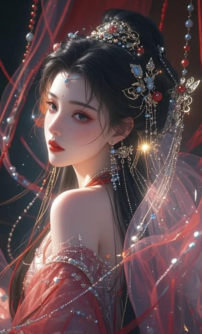 Bức hình anime 3d nét mặt sống động