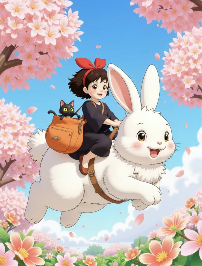 Bức hình hoa anh đào anime