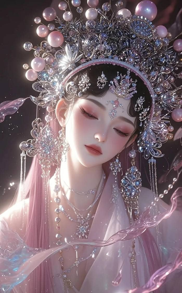 Hình ảnh anime 3d mái tóc chi tiết