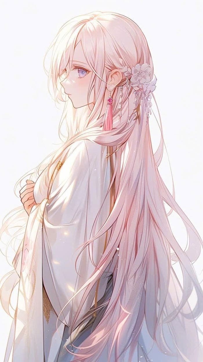 Hình ảnh anime cổ trang nữ mũi cao