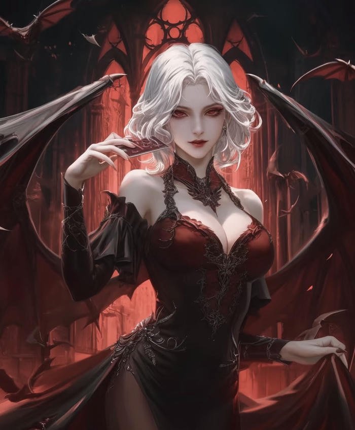 Hình ảnh anime ma cà rồng bí ẩn