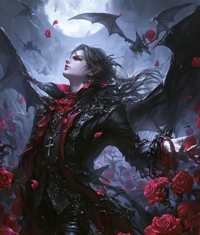 Hình ảnh anime ma cà rồng lạnh lùng