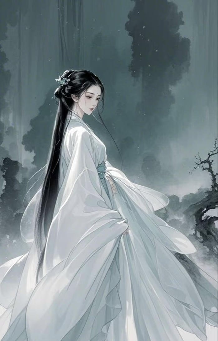 Hình anime cổ trang thần thái đẹp mắt