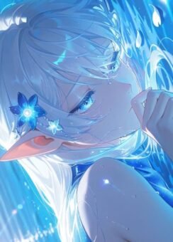 Tuyển tập 254+ ảnh anime màu xanh dương đẹp nhẹ nhàng - Homepage featured post
