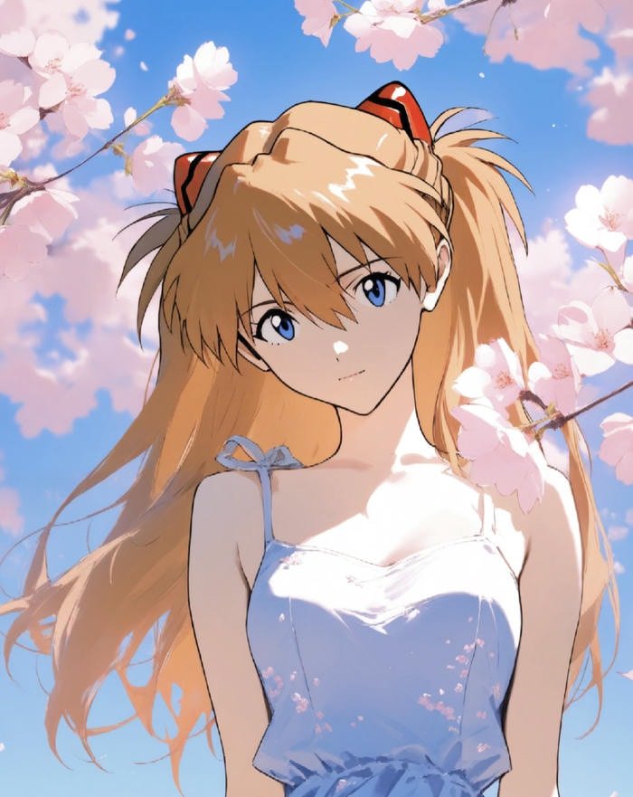 Hoa anh đào anime đầy lãng mạn