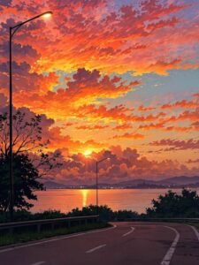 Cập nhật 206+ ảnh hoàng hôn anime buồn, chill và thơ mộng