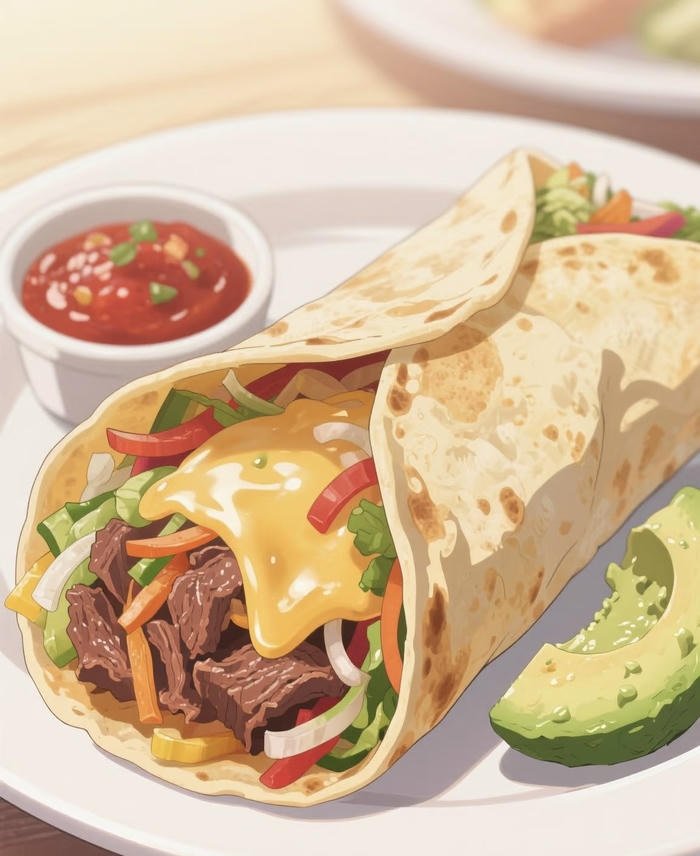 đồ ăn anime nhìn là thèm