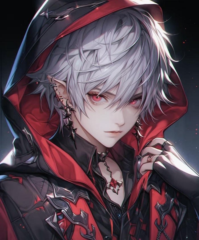 ma cà rồng anime trầm tư