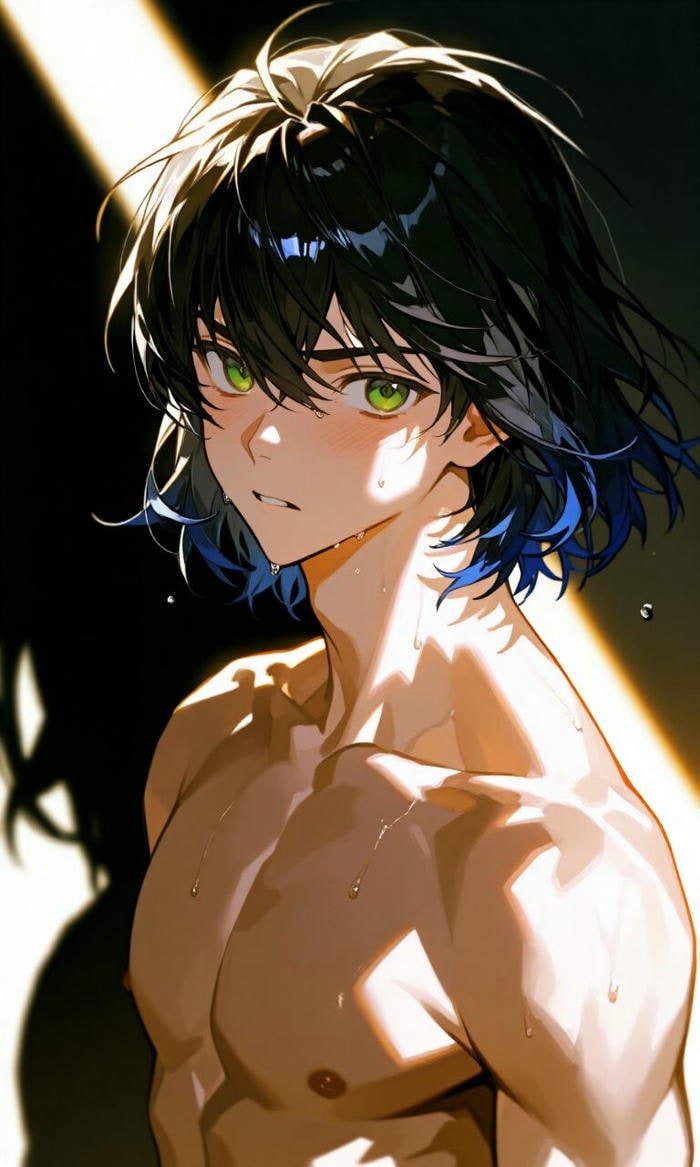 Ảnh Inosuke anime cơ thể săn chắc