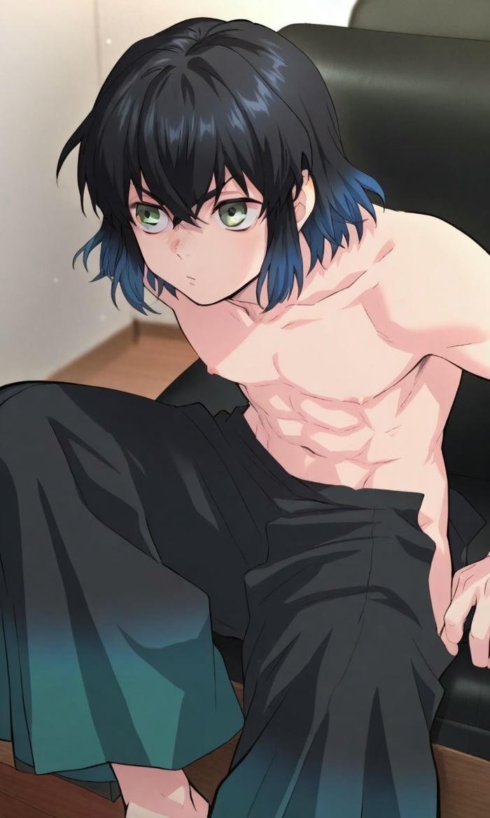 Ảnh Inosuke anime vẻ ngoài nổi bật