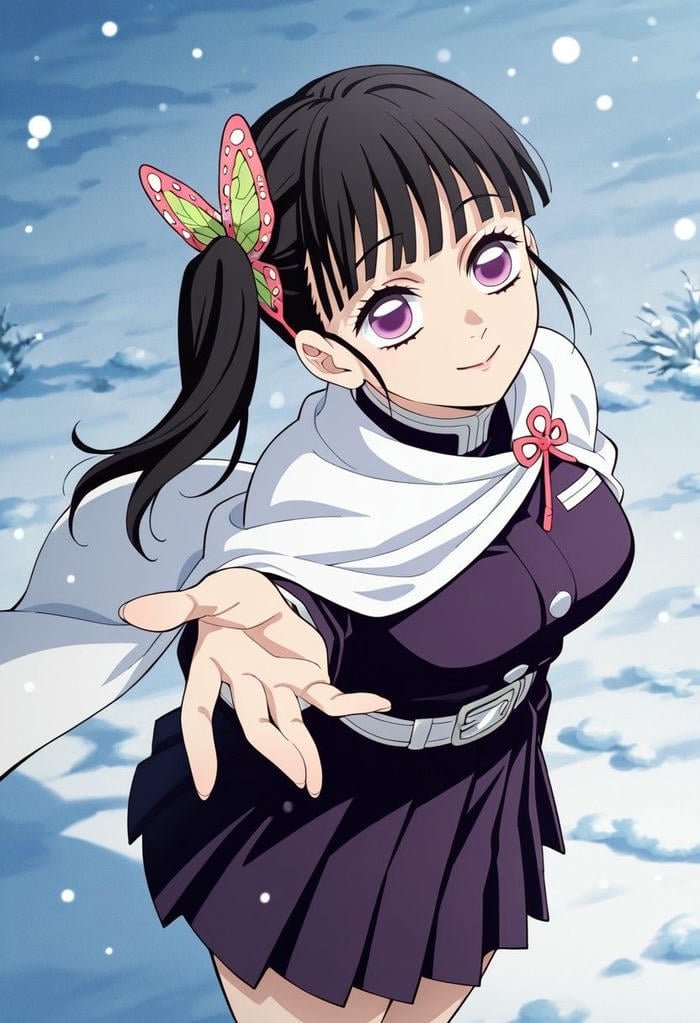 Ảnh Kanao anime vẻ đẹp lạnh lùng