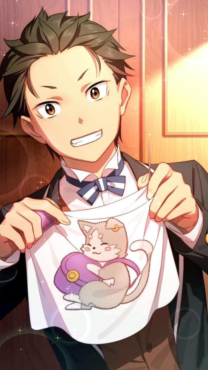 Ảnh Natsuki Subaru anime dễ gây ấn tượng