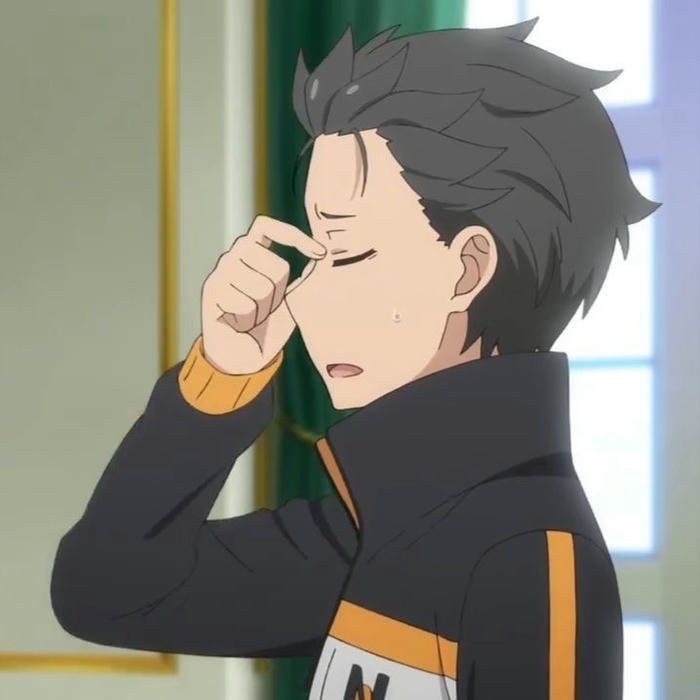 Ảnh Natsuki Subaru anime ngầu