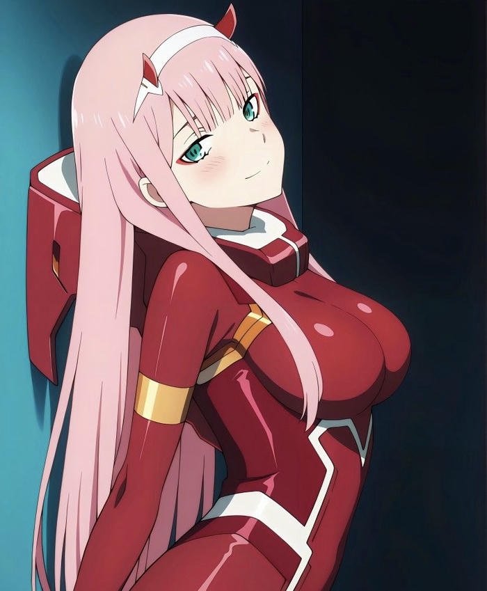 Ảnh Zero Two cá tính mạnh mẽ
