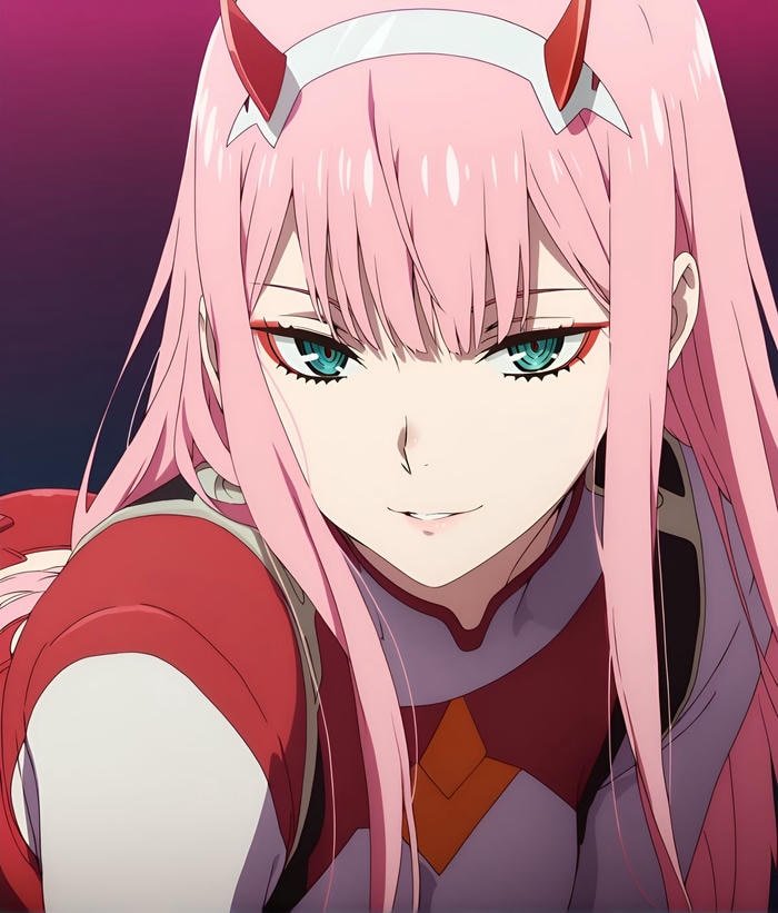 Ảnh Zero Two khí chất anime riêng