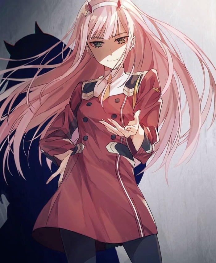 Ảnh Zero Two mang khí chất mạnh mẽ