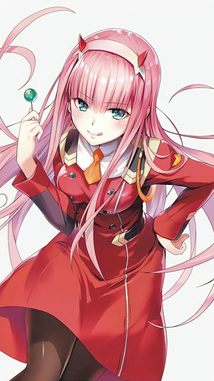 Ảnh Zero Two vẻ ngoài cá tính