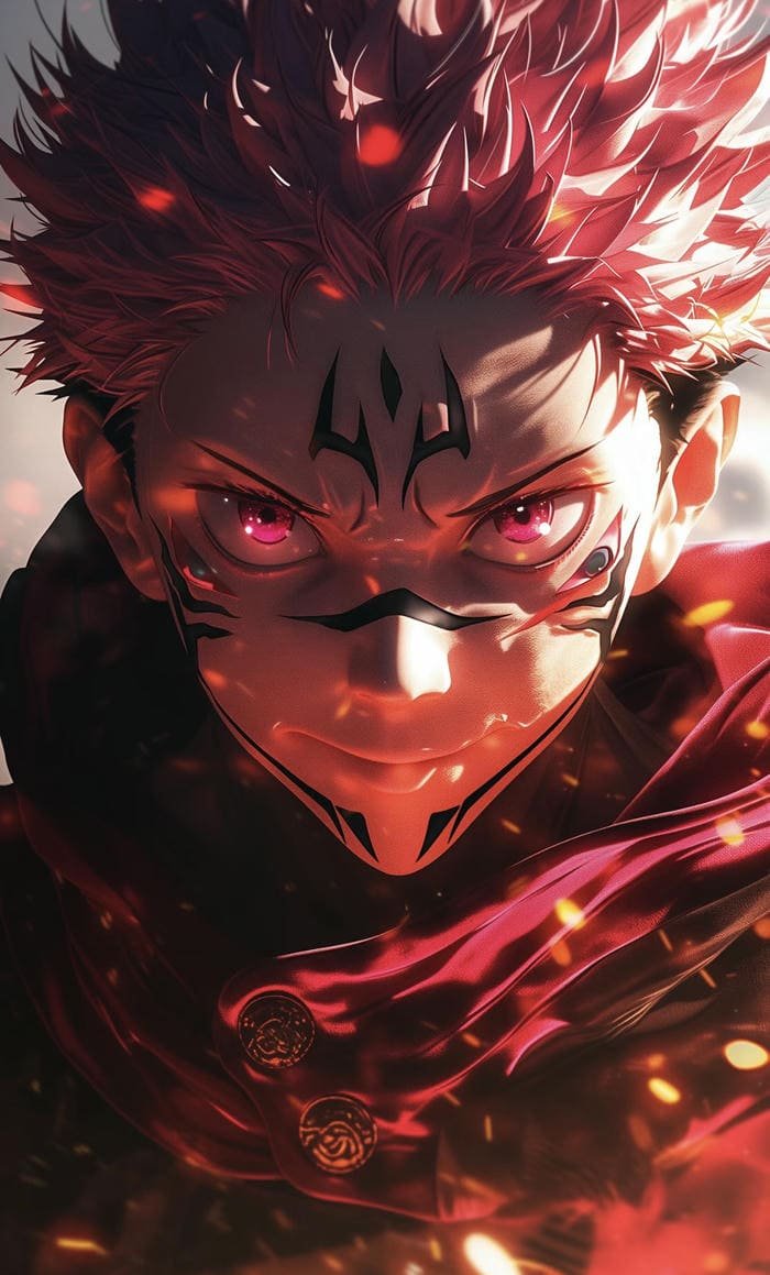 Ảnh anime Sukuna đẹp nổi bật