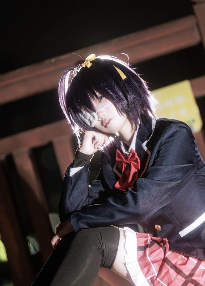 Ảnh cosplay rikka thần thái cá tính nổi bật