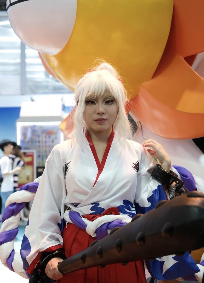 Ảnh cosplay yamato phong cách anime sống động