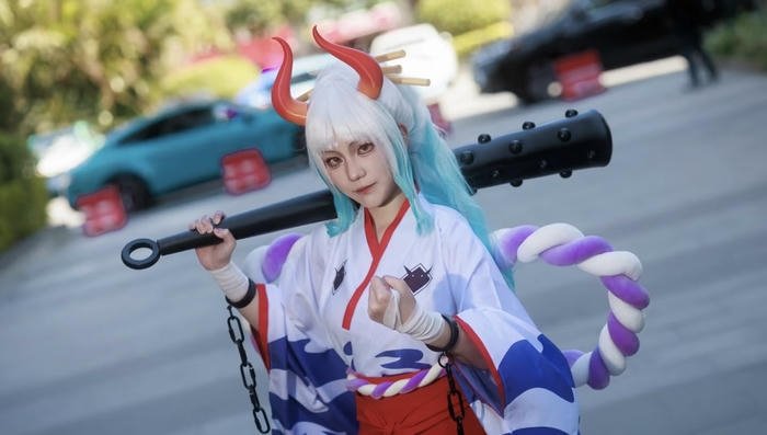 Ảnh cosplay yamato thần thái mạnh mẽ cá tính
