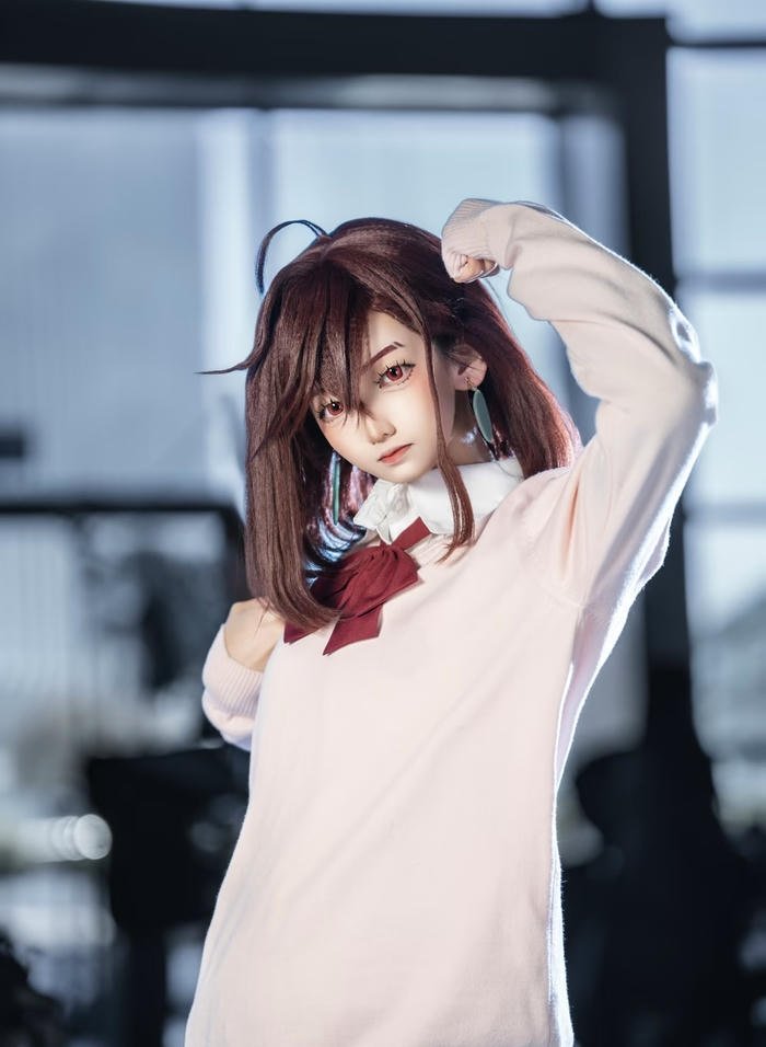 Ảnh momo cosplay ánh nhìn hiền hòa