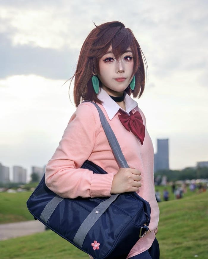 Ảnh momo cosplay nụ cười tự nhiên