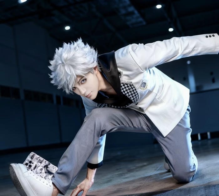 Ảnh nagi cosplay dáng người thấp