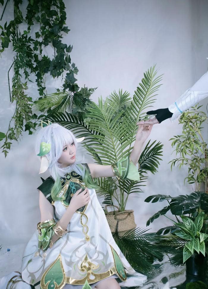 Ảnh nahida cosplay tạo hình đáng yêu