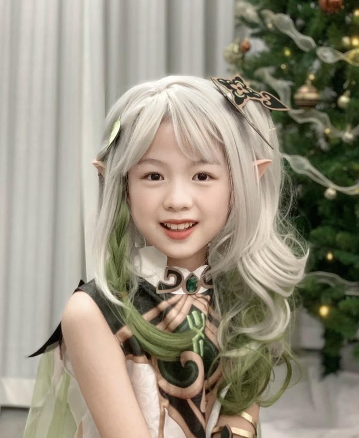 Ảnh nahida cosplay thần thái nhẹ nhàng